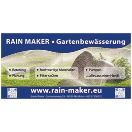 RAIN MAKER GARTENBEWÄSSERUNG